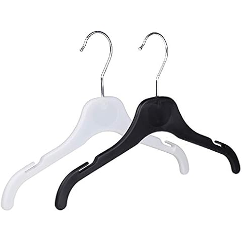 20 Plastic Children's Coat Hangers, Choose Colour & Size Cover