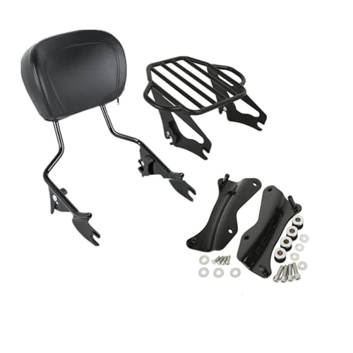 Barre Sissy détachable Harley Touring 2014-2024 avec dosseret passager confort
