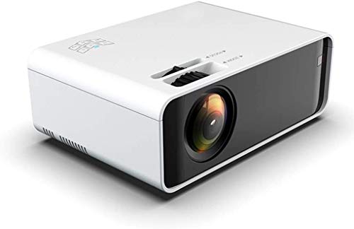 Mini Beamer Projektor Full Hd Heimkino Unterstützt 1080P LED Video Kompatibel mit TV Stick, HDMI, SD, AV, VGA, USB, PS4, X-Box, iOS/Android Smartphone