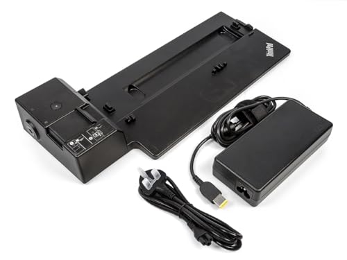 Lenovo 40AJ ThinkPad Ultra Docking Station with 135W Power Supply - No Keys/Lock 40AJ0135UK (Renewed)