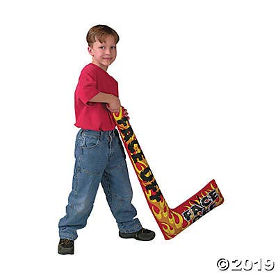 Inflatable Hockey Sticks, Set of 12 image 3