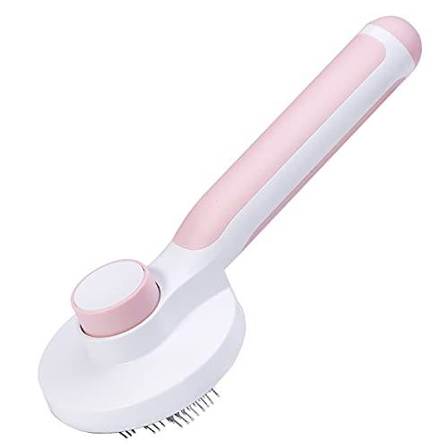 Azwraith Cat Dog Grooming Brush, Self Cleaning Slicker Brushes for Dogs Cats, Pet Shedding Brush Massage Combs, Gently Removes Loose Undercoat, Mats and Tangled Hair