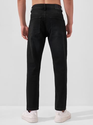 Image of Highlander Mens Tapered Fit Denim Jeans for Man| Regular Length|Mid-Rise|Stretchable Fabric for Comfort fit| Jeans for Man | Men Jeans