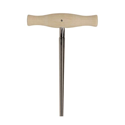 yangyang Violin Peg Hole Reamer 1:30 Taper with Wood Handle for 3/4 4/4 Violins Luthier Tool