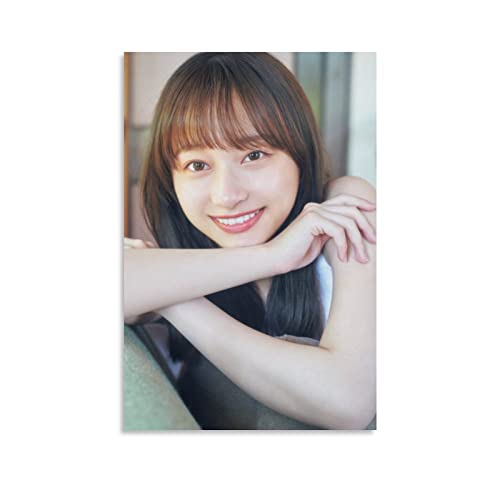 影山優佳(日向坂46) 活力美少女かわいい水着写真ポスター (21) アートパネル ポスター キャンバスウォールアート現代 印刷 版画 壁掛け 壁の絵 部屋飾り12x18inch(30x45cm)