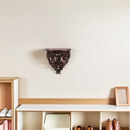 Étagère murale decorative en résine pour salon et exposition d'objets - 8
