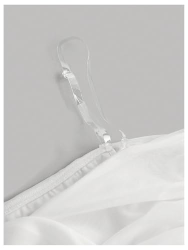 Floerns Girl's Off Shoulder Princess Dress Crisscross Layered Ruffle Mini Birthday Dresses3