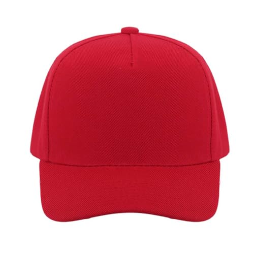 Image of 5-Panel Baseball Cap for Workouts, Hiking, Outdoor Sports, Customizable DIY Design, All-Season Comfort Fit, Adjustable