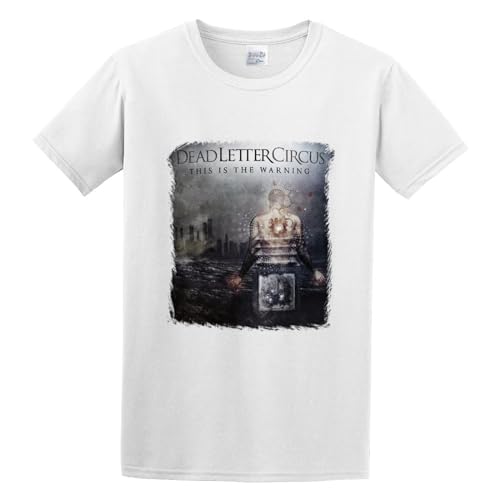 Photo de Dead Letter Circus Unisex Crew Neck Cotton Tee Men's Short-Sleeve T-Shirts White S