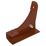 Utilisation : un support pour la fixation du socle de cheminée. Le support se fixe directement sur la structure du toit.