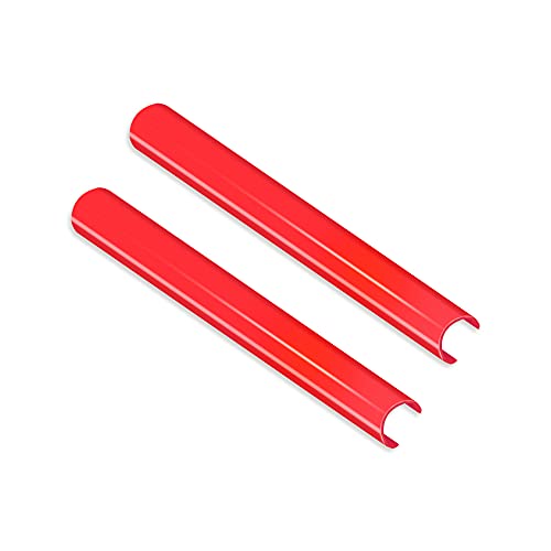 Image of SANRILY For BMW Grill Stripes Accessories Premium Grille Inserts Trims for BMW F20 F30 2012-2016, 1 2 3 Series 328i 320i 4 Series F36 Grill Inserts-Red