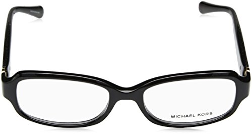 Michael Kors Tabitha V Mk8016 Eyeglass Frames 3099-52 - Black/Black Glitter Mk8016-3099-52 #TOP1