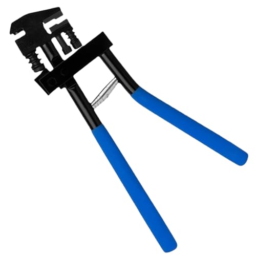 Kombinierte Absetzzange Ø5mm 290mm Lochzange Falzzange Blechlocher Karosseriezange für Blechbearbeitung zum Lochen und Falzen Auto Reparatur Vielseitige Anwendungen