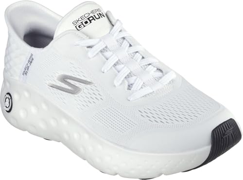 Skechers - Mens Max Cushioning Hyper Craze Bo Shoes, Color White/Black, Size: 10.5 M US