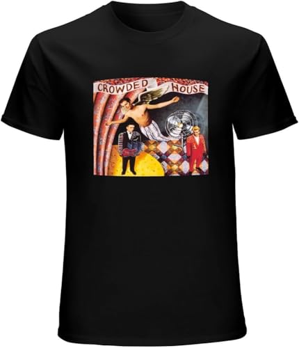 POLDBBs CGQKCNUK Crowded House T Shirt Self Titled Vinyl Cd Cover