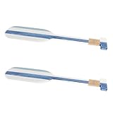 BIUDECO 2個地中海スル 木製オール ペンダント 海洋テーマ 壁掛けインテリ