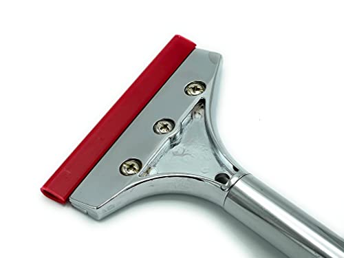 CCA Flooring and Wallpaper Scraper 45cm/ 18 inch Long Heavy Duty Floor and Wall Scraping Tool with a 10cm/4 inch Head Along with 10x Sheffield Steel Replacement scrapers - Image 4