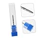 BATHVEVE 2Pcs Nail Drill Bits for Cuticle Removal Versatile Manicure Tool for Home Salon Use Efficient Nail Grinding Heads for Smooth Finishing User Friendly Design for All Skill