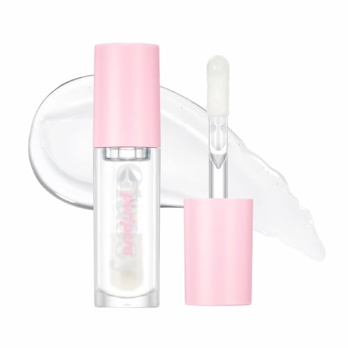Image of Peripera Ink Glasting Lip Gloss | Non-Sticky, High-Shine Finish | Fuller-Looking Lips, Nourishing Formula | Long-Lasting Wear, Safe for Sensitive Lips, K-Beauty Makeup (01 Crystal Clear)