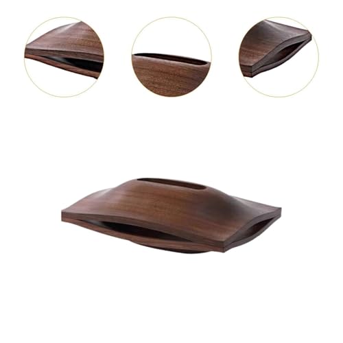 Boîte à mouchoirs en bois design minimaliste pour deco salon et bureau élégant