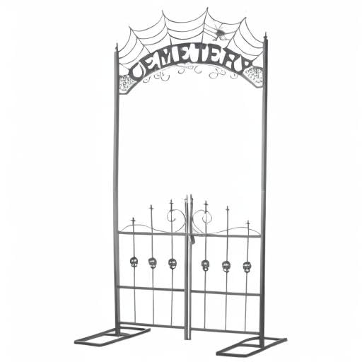 【ラプンツェル様用】RETURN FROM THE GRAVE / Gates Pair of Ornate Wrought Iron Driveway Gates 55 1/4