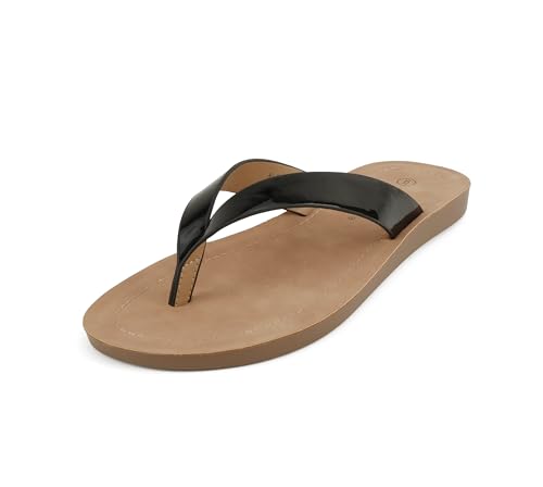 Image of Soda Shoes Women Flip Flops Basic Plain Slippers Thongs Sandals Strap Casual Beach Ella-S