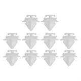 Lot de 10 clips de garniture extérieure de voiture compatibles avec les séries de modèles y compris pour C2 et C3 avec numéros de pièces identifiés