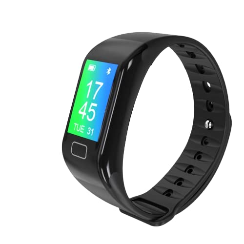NK Pulsera de Actividad Inteligente SMARTBAND-O2 Reacondicionado, Smartband-02, Frecuencia cardíaca, Monitor del sueño, Resistencia al Agua IP67, Podómetro | Color Negro