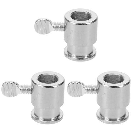 KICHOUSE 3pcs Grilling Rod Bolt Replacement Rotisserie Grill Accessory Metal Sleeve for Outdoor Bbq Grill