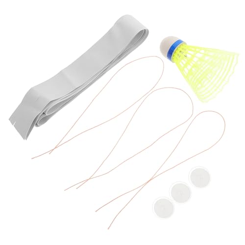 Parliky Elastic String Badminton Rebound Trainer Compact Badminton Training Kit for Use Suitable for Boys and Girls Adults