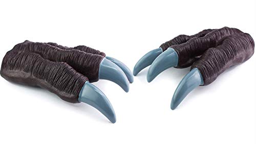 Image of Ulalaza 1Pair Dinosaur Claws Dino Cosplay Paw Gloves Costume Accessoriesfor Velociraptor Pretend Play Party Supplies
