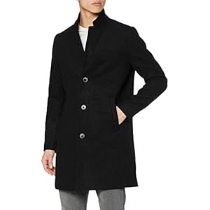 Tom Tailor Denim Basic Wollmantel heren Wollen Mantel