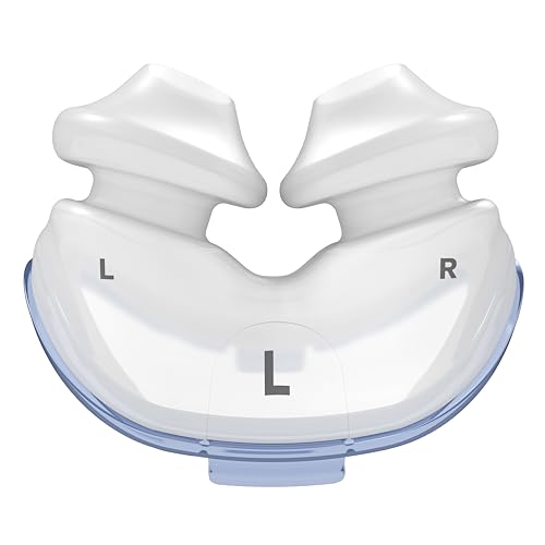 Resmed AirFit P10 Nasal Pillow Cushion - CPAP Mask Accessories Replacement - Soft Lightweight Silicone - Dual Wall - Large