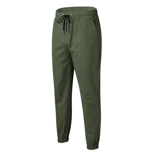 Men's Multi-Pocket Casual Pants Linen-Style Trousers Summer Beach Outdoor Golf Hiking Workwear3