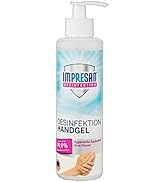 Impresan Hände Desinfektions-Gel 250 ml: Hand-Reinigung im praktischen Spender für Zuhause - gege...