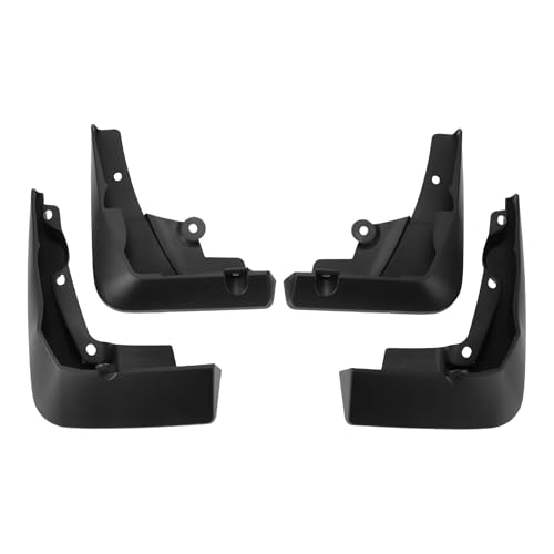 Image of X AUTOHAUX 1set Front and Rear Mud Flaps Splash Guards Mud Guards for Audi A8L 2022-2023 W /Mount Accessories