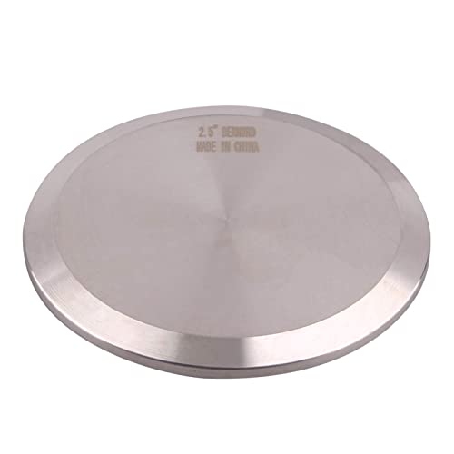 108mm (4'') Stainless Steel Sanitary End Cap – Fits Ferrule Flange OD 119mm SS304