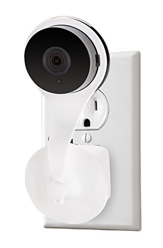 AC Outlet Mount for YI Home Camera, Wall Mount with 360 degree swivel for YI Home Camera