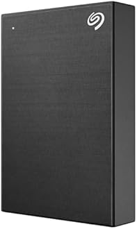 Seagate One Touch 5TB External HDD with Password Protection – Black, for Windows and Mac, with 3 yr Data Recovery Services, (STKZ5000400)