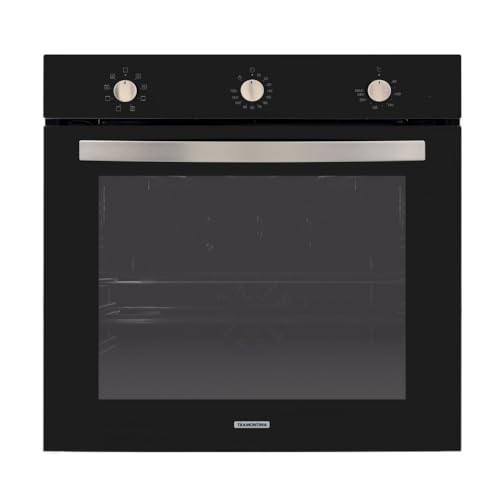Forno Elétrico de Embutir Tramontina Glass Cook em Vidro Temperado Preto 7 Funções 73 L
