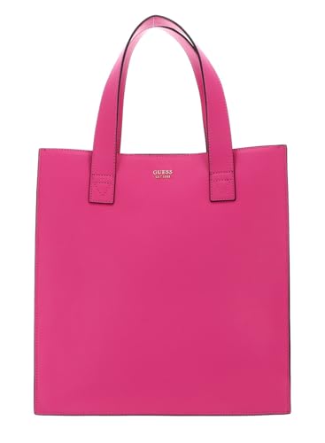 GUESS Jovie Society Satchel Fuchsia : finitions premium et design haute couture