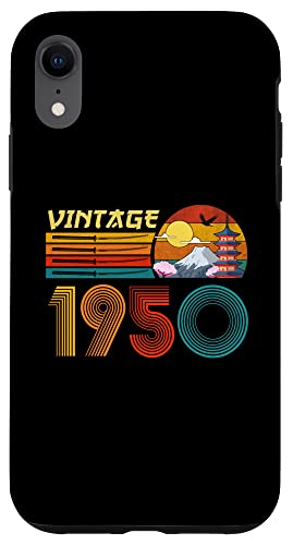 76�΂̒a���� 76�� �j�� ���� ���g�� ���B���e�[�W 1950 ���{ �X�}�z�P�[�X iPhone XR �p