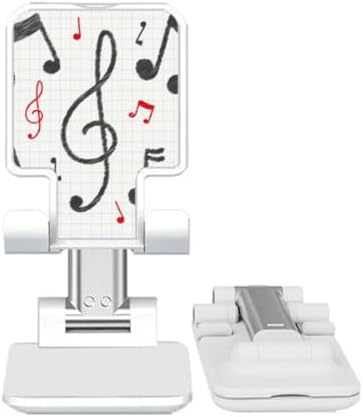 DIYthinker Music Notation Combination Colorful Pattern Adjustable Cell Phone Stand Desk Foldable image 2