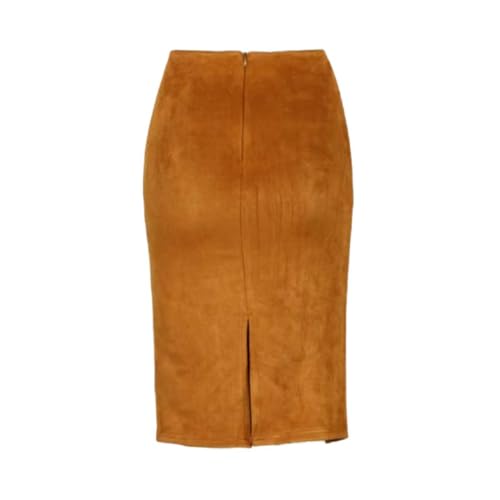 Jupe d'hiver en daim extensible confortable chaude taille 44 - 3