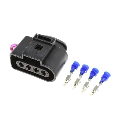 Conector bobina encendido 1J0973724 compatible con Skoda, cableado de distribuidor y sensor de auto 4