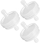 3 Pieces 394358S Fuel Filter Assembly Replace for and Compatible with 75 Fuel Filter 394358 4112 5098H 5098K Lawn Mower