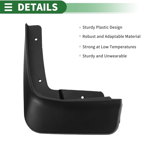 Image of Motoforti Mud Flaps Splash Guards Mud Guards for Hyundai NEXO 2020-2023 W /Mount Accessories