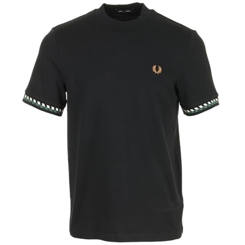 T-Shirt Fred Perry Jacquard Cuff idéal pour vos sorties décontractées