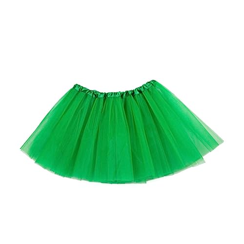 TENDYCOCO 3 Ballet Skirt Green Tutu Skirt Tutu Skirt for Ballet Ballet Skirt for