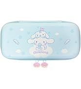 Allone #Unipo Sanrio Characters Cinnamorroll EVA Color Pouch for Games, 4.9 x 1.6 x 10.4 inches (12.5 x 4 x 26.5 cm), Light Blue, Cute Switch/Switch Organic EL
